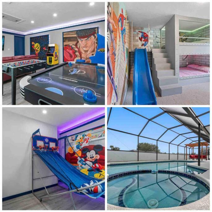 13 Mins From Disney Arcade, Private Pool, & Themed Rooms Orlando Kültér fotó