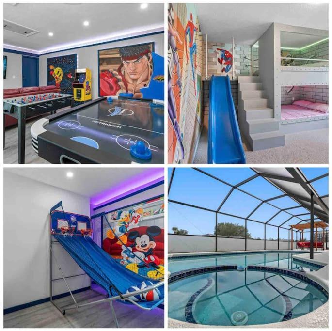 13 Mins From Disney Arcade, Private Pool, & Themed Rooms Orlando Kültér fotó